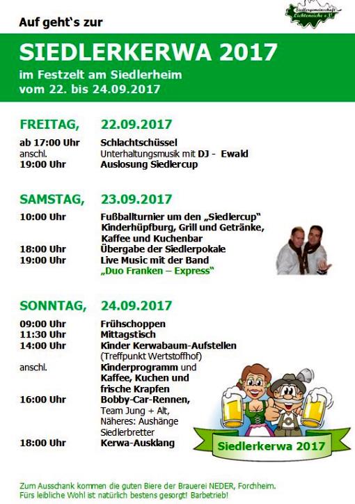 Programm Siedlerwerwa 2017